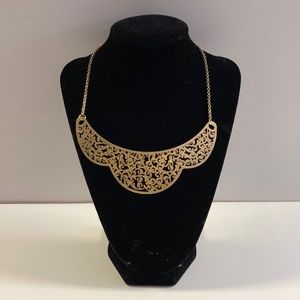 Island Designs by Harry Haslett Goldtone Filagree